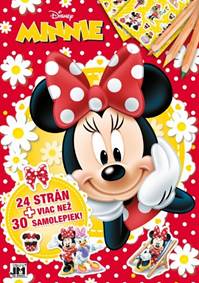 24 strán + viac než 30 samolepiek! Minnie
