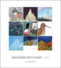Cesty domů - nástěnný kalendář 2019