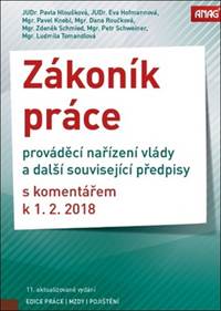 Zákoník práce, prováděcí nařízení vlády a další související předpisy
