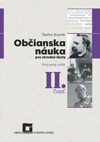 Kniha Občianska náuka pre stredné školy - Pracovný zošit II. časť