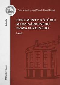 Kniha Dokumenty k štúdiu medzinárodného práva