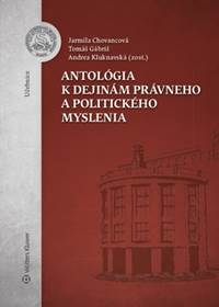 Kniha Antológia k dejinám právneho a politického myslenia