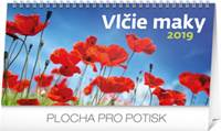 Vlčie maky - stolový kalendár 2019