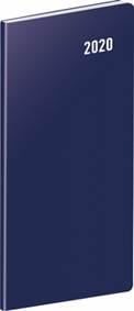 Kapesní diář Modrý 2020, plánovací měsíč