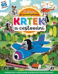 Krtek a cestování Zábava se samolepkami