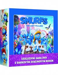 3 DVD Šmoulové 1-3 LUNCH BOX (DVDSE)