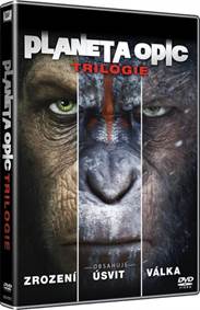 Planeta opic - Trilogie (DVDSE)