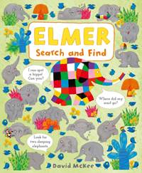 Kniha Elmer Search and Find