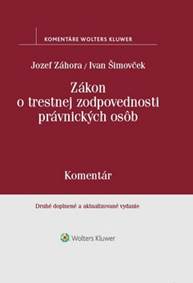 Kniha Zákon o trestnej zodpovednosti právnických osôb