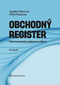 Kniha Obchodný register