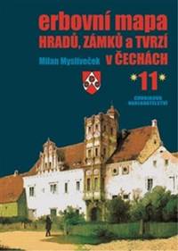 Kniha Erbovní mapa hradů, zámků a tvrzí v Čechách 11
