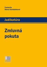 Kniha Zmluvná pokuta