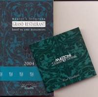 Kniha Maurer´s Selection-Grand Restaurant 2004