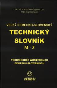 Kniha Veľký nemecko-slovenský technický slovník M-Z
