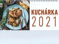 Kuchárka 2021 - stolový dvojtýždenný kalendár