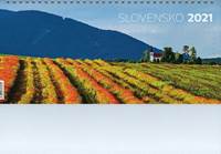 Slovensko 2021 - stolový týždenný kalendár