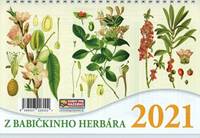 Z babičkinho herbára 2021 - stolový týždenný kalendár