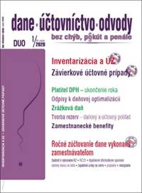 Dane, účtovníctvo, odvody bez chýb, pokút a penále 1/2020