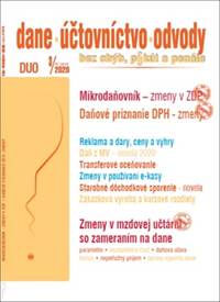 Dane, účtovníctvo, odvody bez chýb, pokúť a penále 3/2020