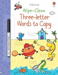 Kniha Wipe-Clean Three-Letter Words to Copy