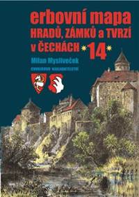 Kniha Erbovní mapa hradů, zámků a tvrzí v Čechách 14