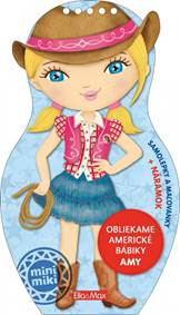 Kniha Obliekame americké bábiky - Amy