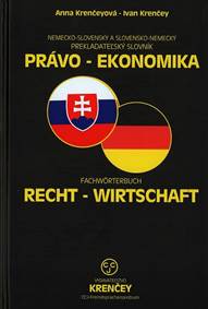 Kniha Právo - ekonomika - Nemecko-Slovenský a Slovensko-Nemecký prekladateľský slovník