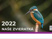 Naše zvieratká 2022 - stolový dvojtýždenný kalendár