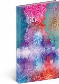 Kapesní diář Cambio Fun 2021, Mandala