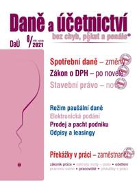 DaÚ 8/2021 Zákon o DPH - novela od 1. če