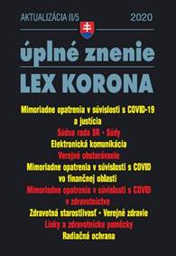 Aktualizácia II/5 úplné znenie LEX KORONA 2020