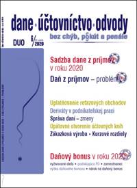 Dane, účtovníctvo, odvody bez chýb, pokút a penále 6/2020