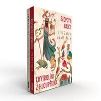 Kniha Ezopovy bajky / Chytrolíni z Hloupětína