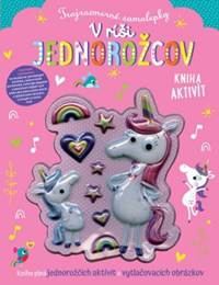 Kniha V ríši jednorožcov - Trojrozmerné  samolepky