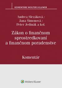 Kniha Zákon o finančnom sprostredkovaní a finančnom poradenstve