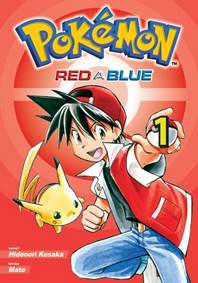 Kniha Pokémon Red a Blue 1
