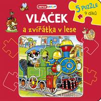 Kniha Vláček a zvířátka v lese