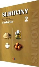 Kniha Suroviny pre 1. ročník UO cukrár, 2. časť