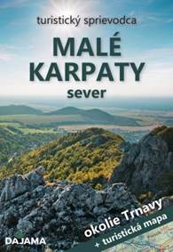 Kniha Malé Karpaty – sever (okolie Trnavy) + mapa