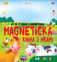Magnetická kniha s hrami - Na farme