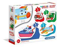 Moje první puzzle Dopravní prostředky 4v1