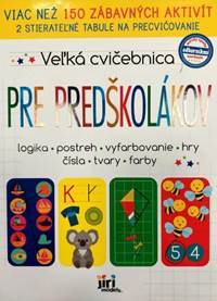 Kniha Veľká cvičebnica pre predškolákov