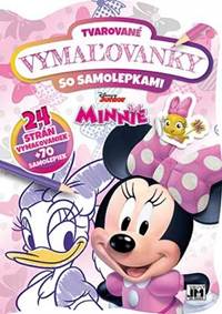 Kniha Tvarované vymaľovanky/ Minnie 2
