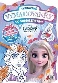 Kniha Tvarované vymaľovanky/ Ľadové kráľovstvo 2