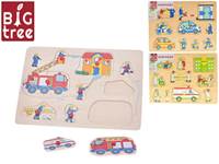 Vkládačka dřevěná záchranné složky 3 druhy