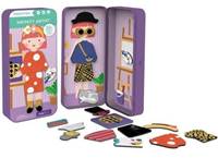 Cestovní magnetické puzzle Umělkyně