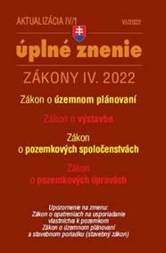 Aktualizácia IV/1 2022 – bývanie, stavebný zákon