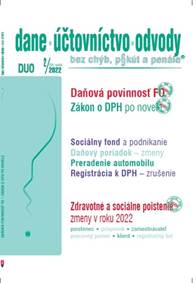 DUO 2/20202  – Dane, účtovníctvo, odvody bez chýb, pokút a penále