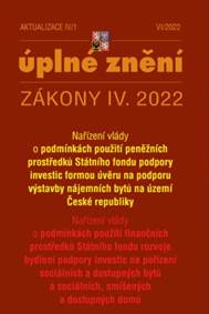 Aktualizace 2022 IV/1 - O podmínkách použití peněžních prostředků Státního fondu podpory investic