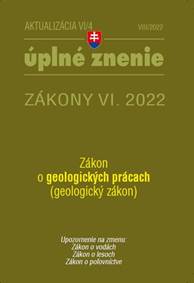 Aktualizácia VI/4 2022 – životné prostredie, odpadové a vodné hospodárstvo